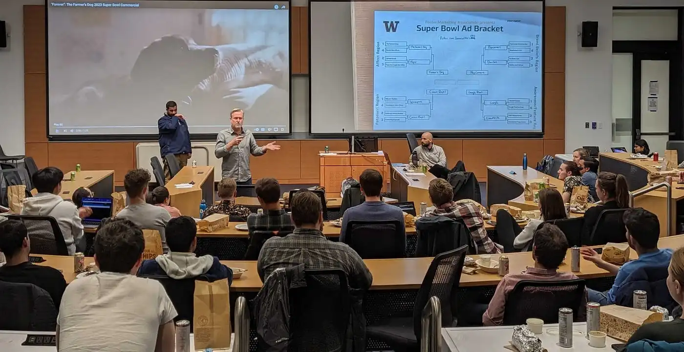 Trinity MBA classroom