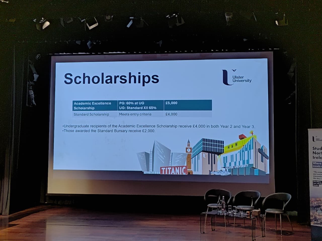 Ulster University scholarship recognition for The Mentors Circle students