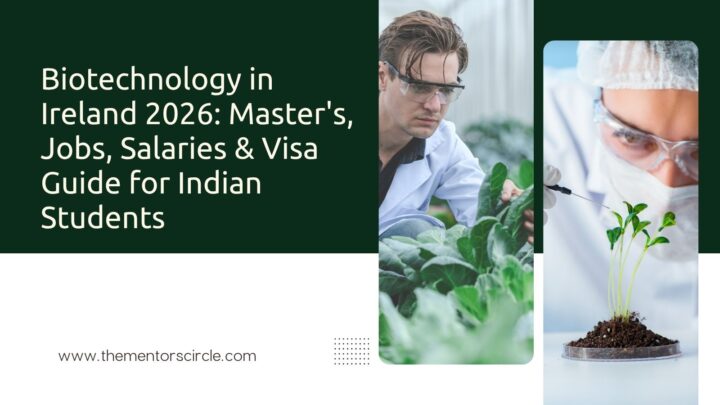 MSc Biotechnology in Ireland 2026: Universities, Salaries, Visa Pathway for Indian Students