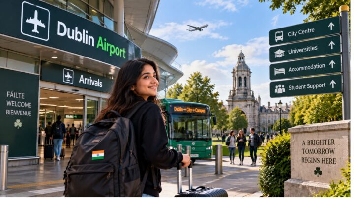 Arriving in Ireland: Dublin Airport to Campus + Your First-Week Checklist (for Indian Students)