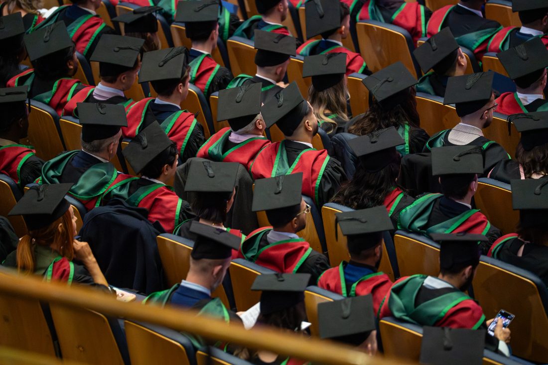 TMC students graduating from Ulster University, Belfast