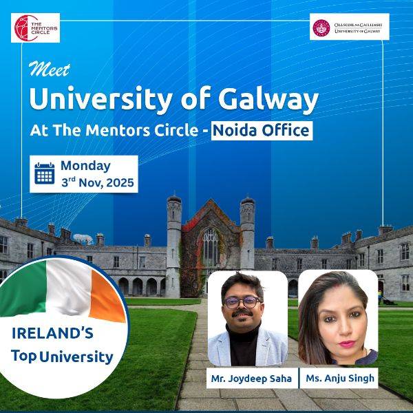 University of Galway delegates visiting The Mentors Circle Noida office