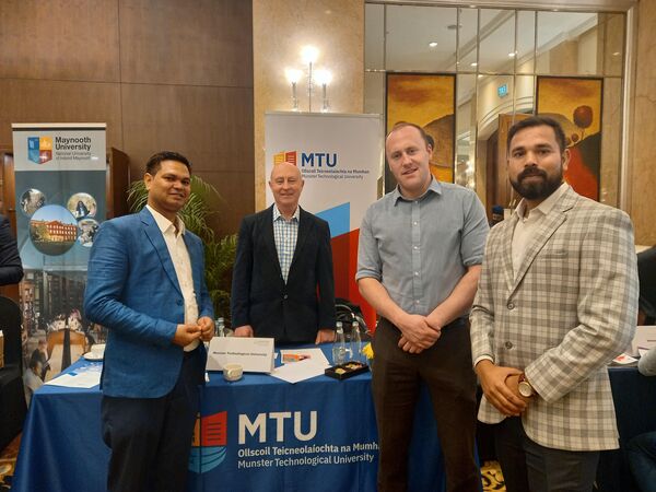Maynooth University and MTU delegation at The Mentors Circle Noida office