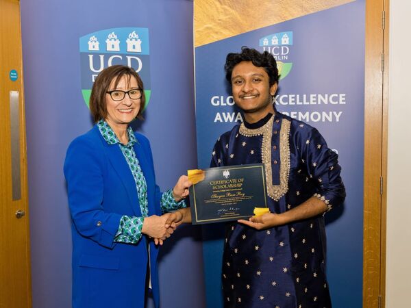 University College Dublin scholarship session at The Mentors Circle Noida office